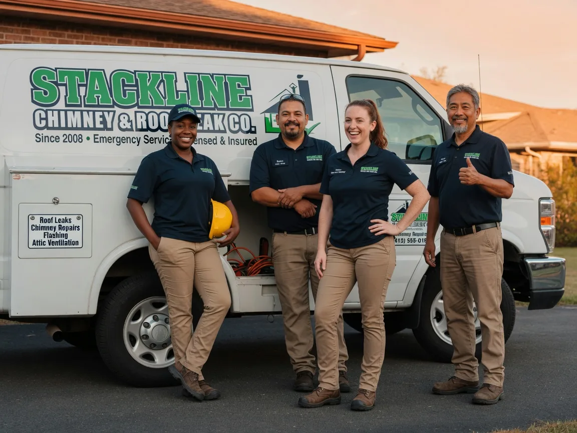Chimney flashing repair company in Potter, NE